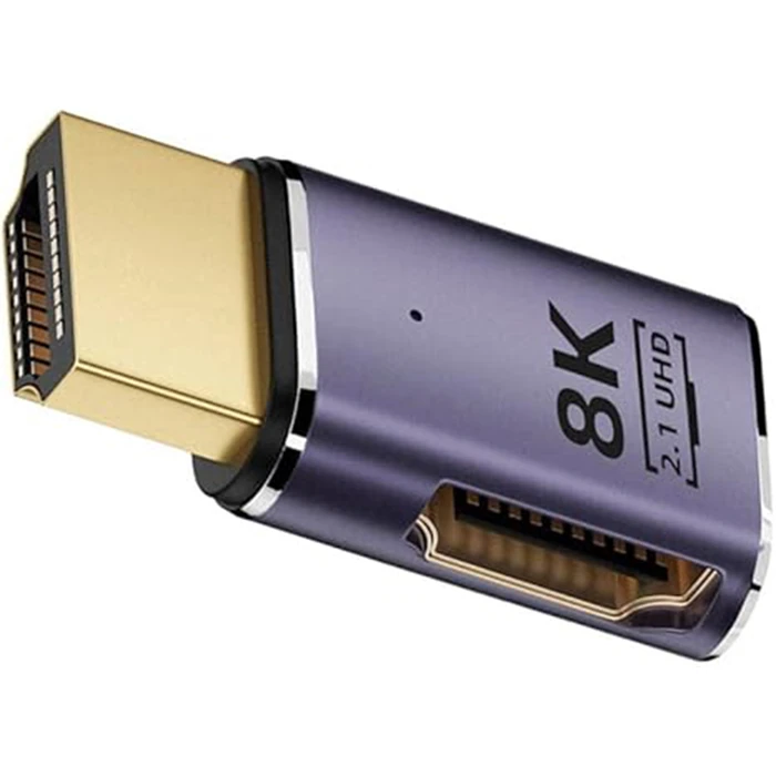 ALLY HDMI To HDMI 8K 2.1UHD Mıknatıs Başlıklı Çevirici Otg Adaptör