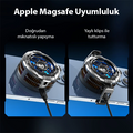 MEMO CX08 iOS Android Soğutucu 15W Manyetik + Arka Klips 2'si 1 Arada Yarı İletken Soğutma Fanı Radyatörü
