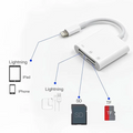 ALLY NK-101Y Pro 3 İn 1 İPhone Lightning to SD-TF Çevirici Adaptör
