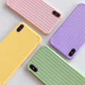 Ally iPhone XS İPhone X Trunk Lines ince Soft Silikon Kılıf