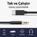 ALLY Type-c To 3.5 mm Audio Aux Kablo