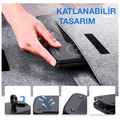 ALLY W66 15W 3 in1 Android + iPhone Taşınabilir Mini Kablosuz Hızlı Şarj Standı