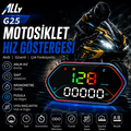 Ally HUD G25 OBD2 + GPS Head Up Display HUD Dijital Hız Göstergesi - Motosiklet ile Uyumlu