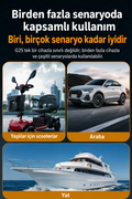 Ally HUD G25 OBD2 + GPS Head Up Display HUD Dijital Hız Göstergesi - Motosiklet ile Uyumlu