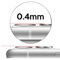 ALLY İPhone 11 6.1 3D Metal Çerçeveli Kamera Lens Koruyucu