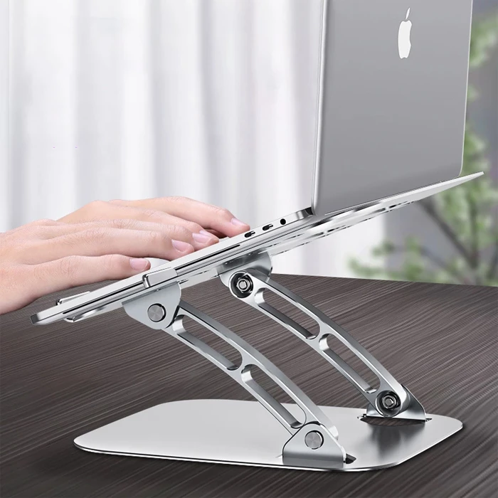 Ally T602 Ayarlanabilir Katlanır Isı Havalandırmalı Alüminyum Laptop Standı
