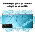Ally SM Galaxy S22 Plus Kılıf Kamera Korumalı Ultra İnce Şeffaf Silikon Kılıf