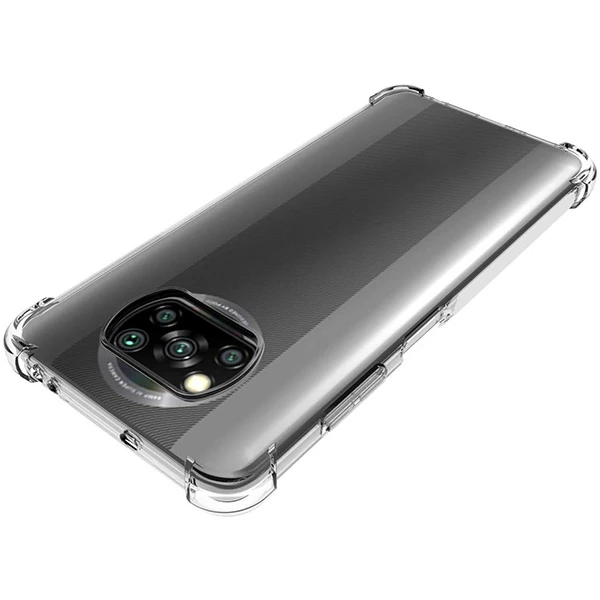 ALLY Poco X3 Anti-Drop Silikon Kılıf Shockproof Kılıf
