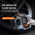 EZERE ST-9632D Taşınabilir Araç Lastik Şişirme Ve Starter Akü Takviye Seti