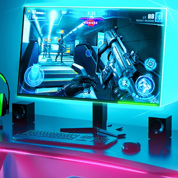 BASEUS Game Light RGB 5050 Esnek Oyuncu Pc LED Şerit Işık 5W15 m