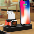 Ally 3in1 Charging Base İPhone+ İwatch+ İPods Silikon Şarj Standı