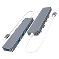 ALLY ADS-301C 5 in 1 Type C Dönüştürücü 4 Usb Portlu Adaptör Hub Çoklayıcı