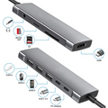 ALLY 9 İn1 Type C Hub 4k 30hz Hdmi Usb 3.0SdPD Adaptör