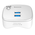 Baseus Çok Fonsiyonlu Notebook Adaptörü Hub Dual USB 3.0 RJ45 TF/SD