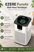 EZERE PureAir Akıllı Hava Temizleyici HEPA Filtreli Negatif İyon Hava Arıtıcı