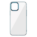 Baseus Glitter İPhone 12 Pro Max Şeffaf Lüx Silikon Kılıf Soft TPU Kılıf