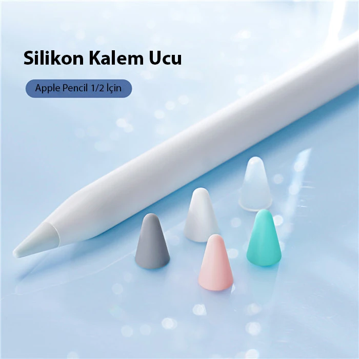 Dux Ducis Apple Pencil İçin Renkli Kalem Ucu 10x