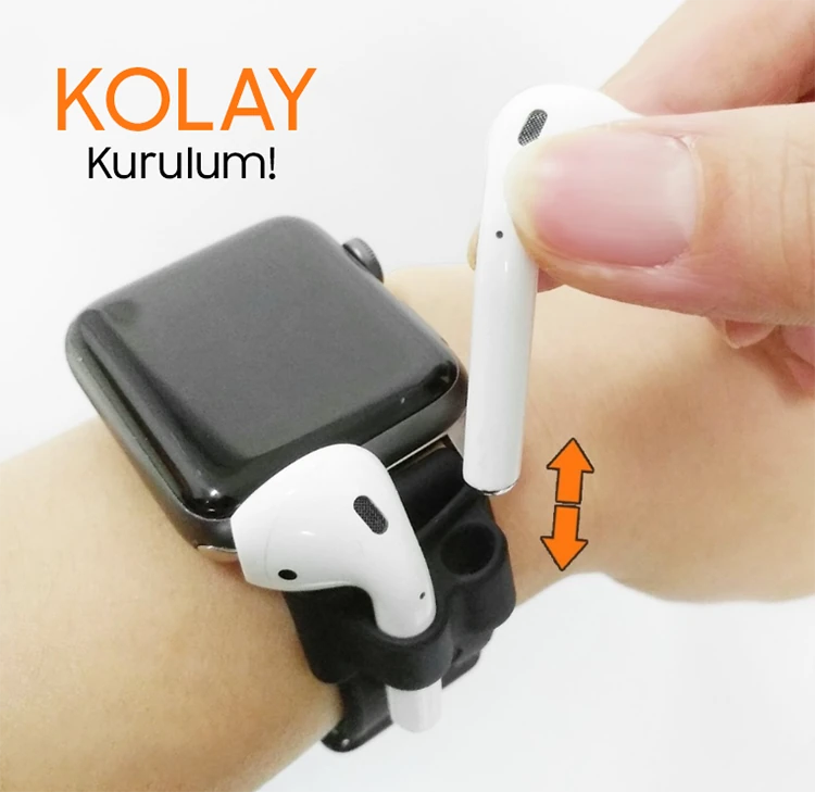 Ally Airpods Silikon Saat Tutucu