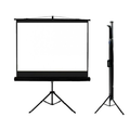 Codegen TX-18 TRIPOD PROJEKSİYON PERDESİ 180X180 (Arkası Siyah Fonlu - Taşınabilir Ayaklı Model)(1923)