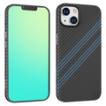 Hoco iPhone 14 Plus 6.7 Kılıf Kevlar Texture Darbe Emici Telefon Kılıfı