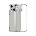 ALLY Fashion Series iPhone 13 6.1inç Kılıf Renkli Kenar Lazer Çerçeveli Silikon Kılıf