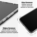 Ally SM Galaxy A13 4G Kılıf Kamera Korumalı Ultra İnce Şeffaf Silikon