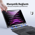 Dux Ducis iPad Pro 12.9 2022/2021/2020 SK Series Kablosuz Bluetooth Klavye Touchpad Kılıf