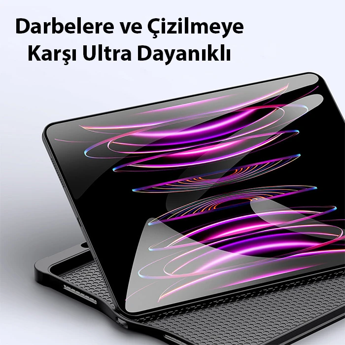 Dux Ducis iPad Pro 12.9 2022/2021/2020 SK Series Kablosuz Bluetooth Klavye Touchpad Kılıf