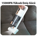 Ezere 15000pa LED Işıklı Kuru Islak Kullanım Kablosuz Güçlü El Araç-Ev Süpürgesi