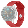 22MM Silikon Kayış Kordon Gear S3 Watch 4 -GT2 GT2E 46MM KayışKordon Watch Active 2 22MM