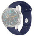 22MM Silikon Kayış Kordon Gear S3 Watch 4 -GT2 GT2E 46MM KayışKordon Watch Active 2 22MM