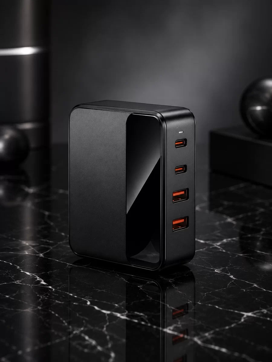 USB-A ve USB-C Girişli Çoklu Şarj Cihazı