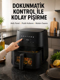 Dijital Dokunmatik Air Fryer Yağsız Sıcak Hava Fritözü