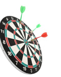 17 İnç Dart Tahtası Sağlam Ahşap Gövde ve Uzun Ömürlü Kullanım
