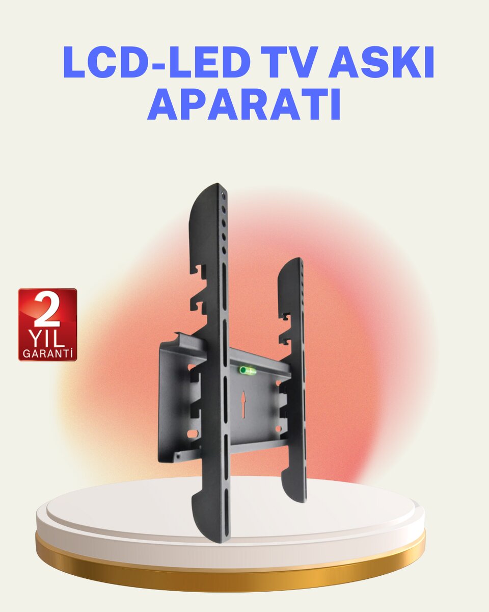 32 İnç LED TV Duvar Askı Aparatı Dayanıklı Metal Kolay Montaj