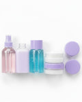 5 Parça Seyahat Banyo Seti 30 ml Şeffaf Taşınabilir Şişe Seti