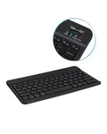 Sessiz Tuşlu Kablosuz Klavye Mouse Seti Çoklu Cihaz Uyumlu