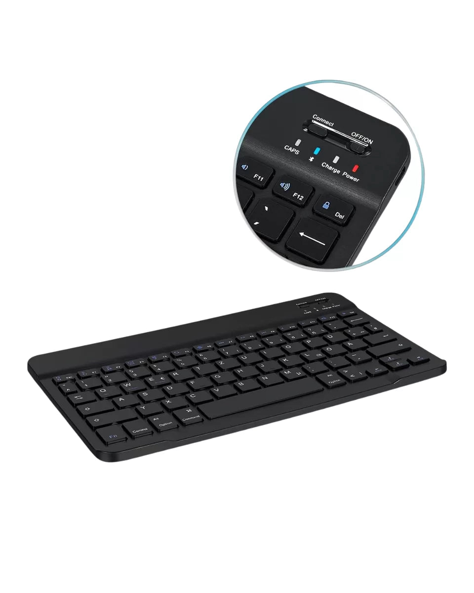 Sessiz Tuşlu Kablosuz Klavye Mouse Seti Çoklu Cihaz Uyumlu