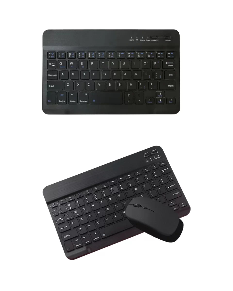 Sessiz Tuşlu Kablosuz Klavye Mouse Seti Çoklu Cihaz Uyumlu