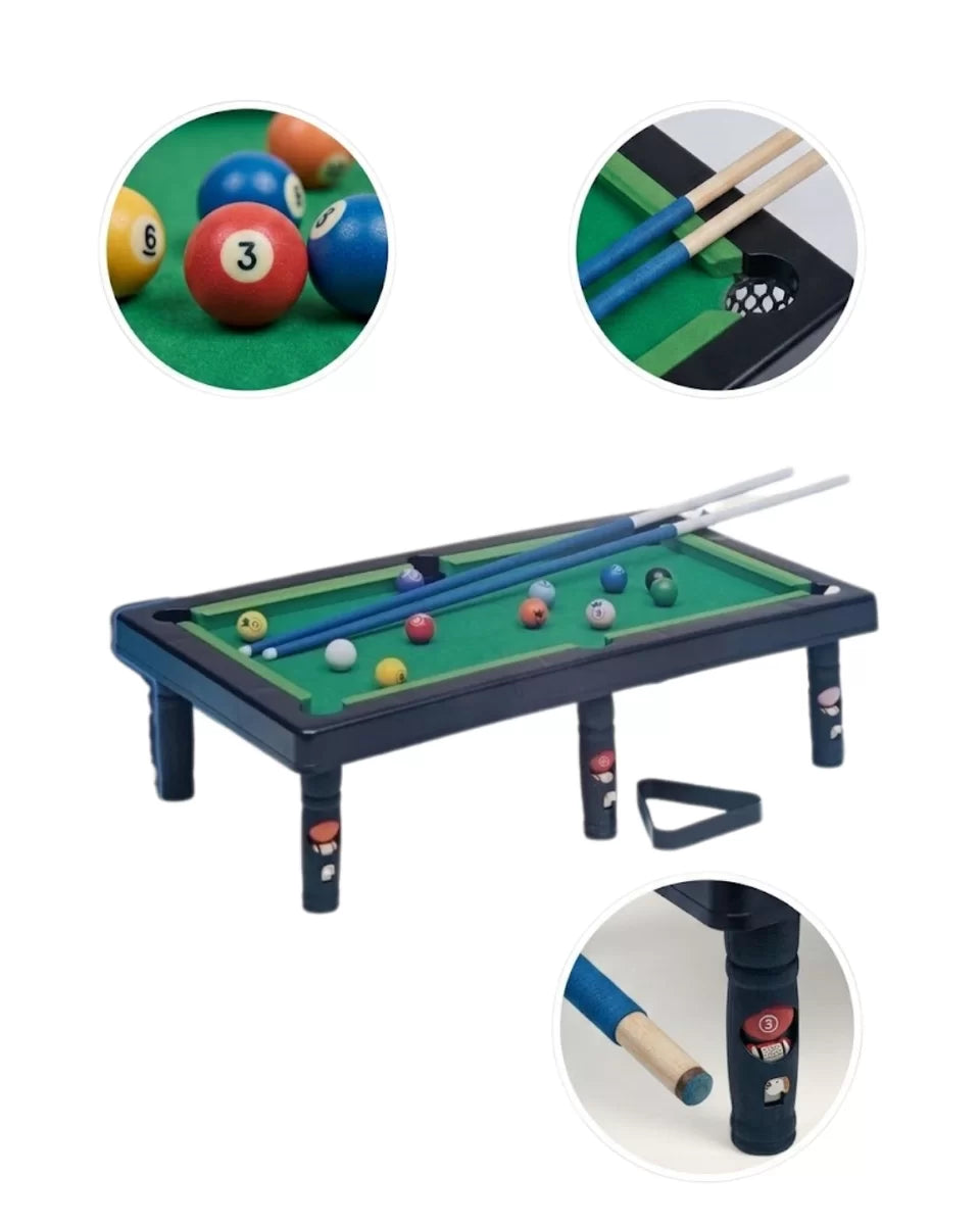 Masaüstü Bilardo Seti 5 Yaş Üzeri Çocuklar İçin Eğitici Oyuncak