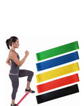 Spor Egzersiz Direnç Bandı Yoga Pilates ve Fitness Antrenman Lastiği
