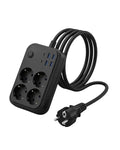 Akım Korumalı Çoklu Priz 4 USB 2 Type C 4 Priz Güvenli ve Hızlı Şarj