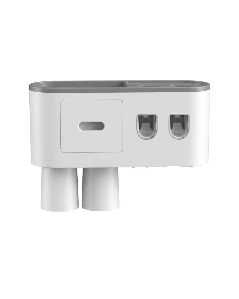 Çok Fonksiyonlu Diş Fırçası Tutucu Otomatik Dispenser Bardaklı Organizer