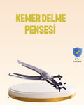 Profesyonel Deri Delme Pensesi Döner Başlıklı Kemer Delici 6 Fonksiyonlu