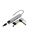 Type C Hub Çoklayıcı 8 Port USB HDMI RJ45 Kart Okuyucu