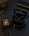 Spor ve Günlük Kullanıma Uygun Akıllı Saat ve Bluetooth Kulaklık Seti Yüksek Performans
