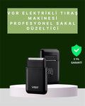 USB Şarjlı Traş Makinesi – Piston + Ağ Başlık 600 mAh Batarya