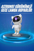 Projeksiyon Astronot Lamba Speaker Sevimli Astronot Bluetooth Hoparlör