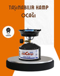 Taşınabilir Metal Gövdeli Kamp Ocağı Seti