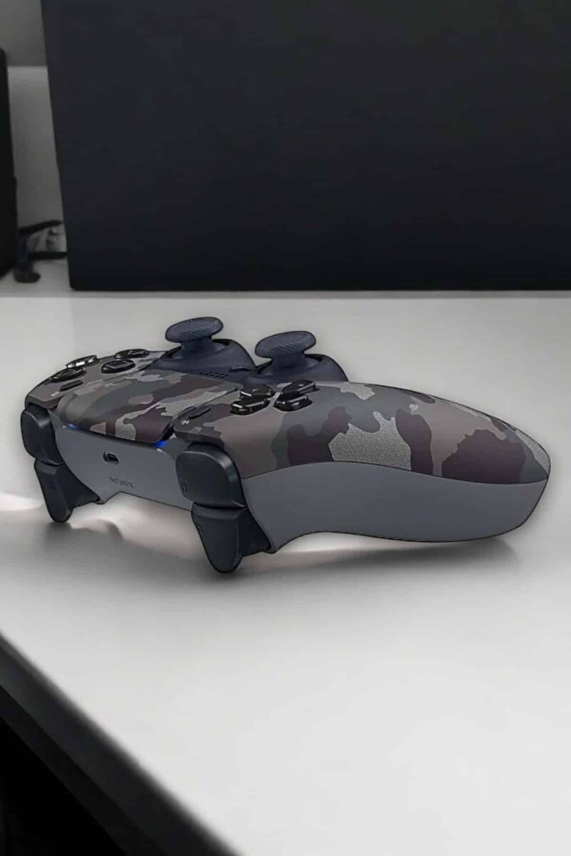 PS4 Oyun Kolu Kamuflaj Desenli Joystick